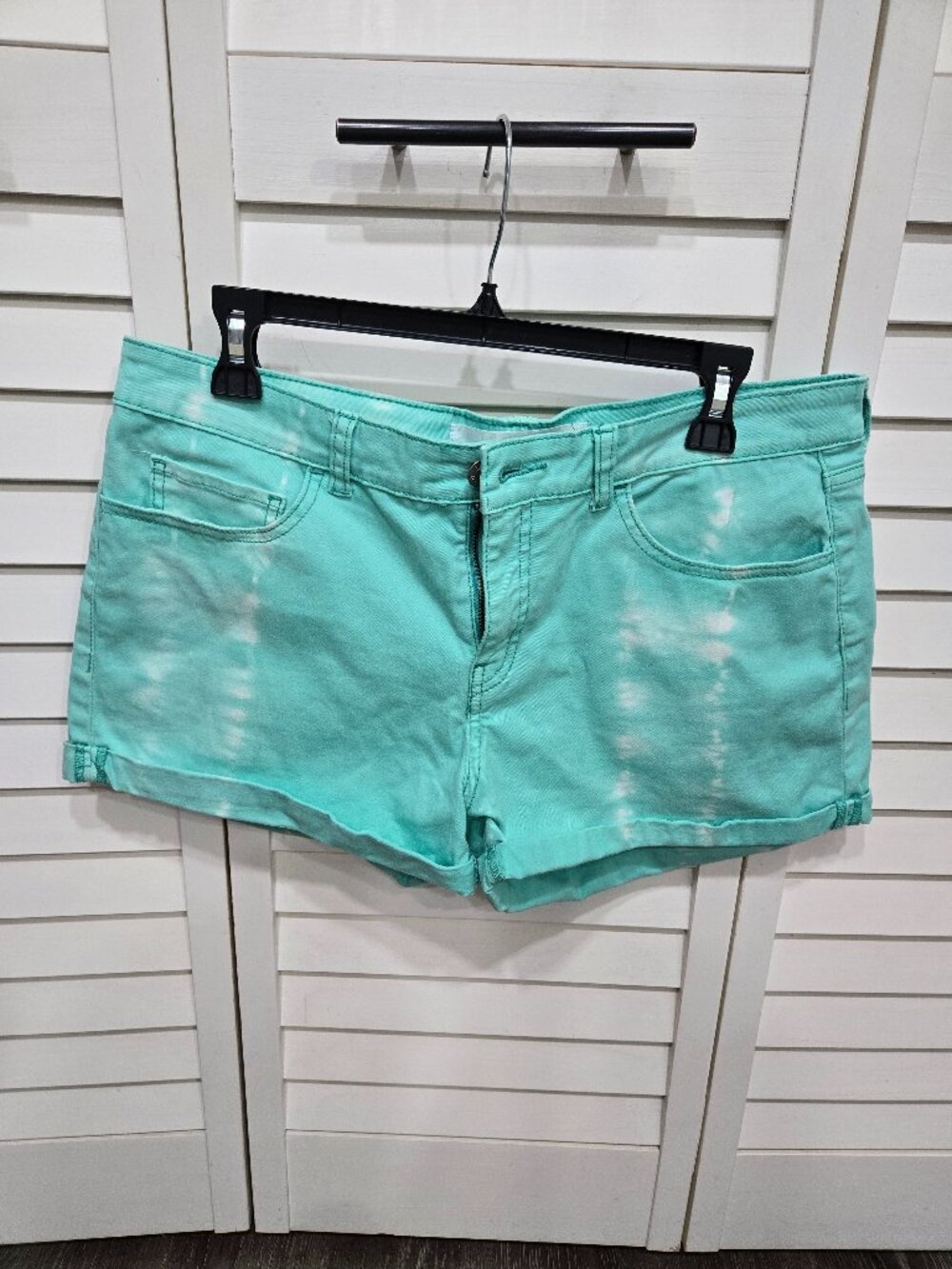 Joe Fresh short, Tie dye, Size 10, Like new, Teal color